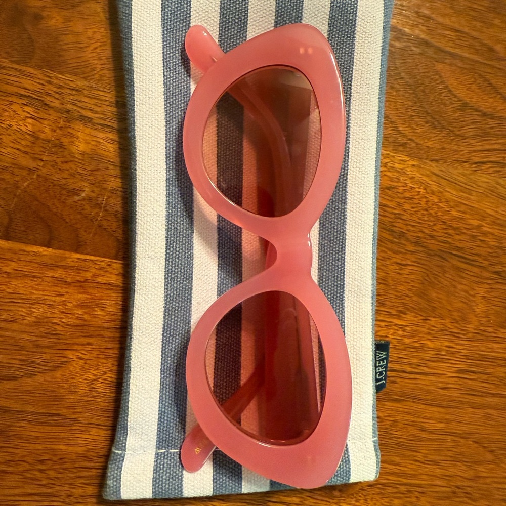 J. Crew Blush Cat-Eye Sunglasses